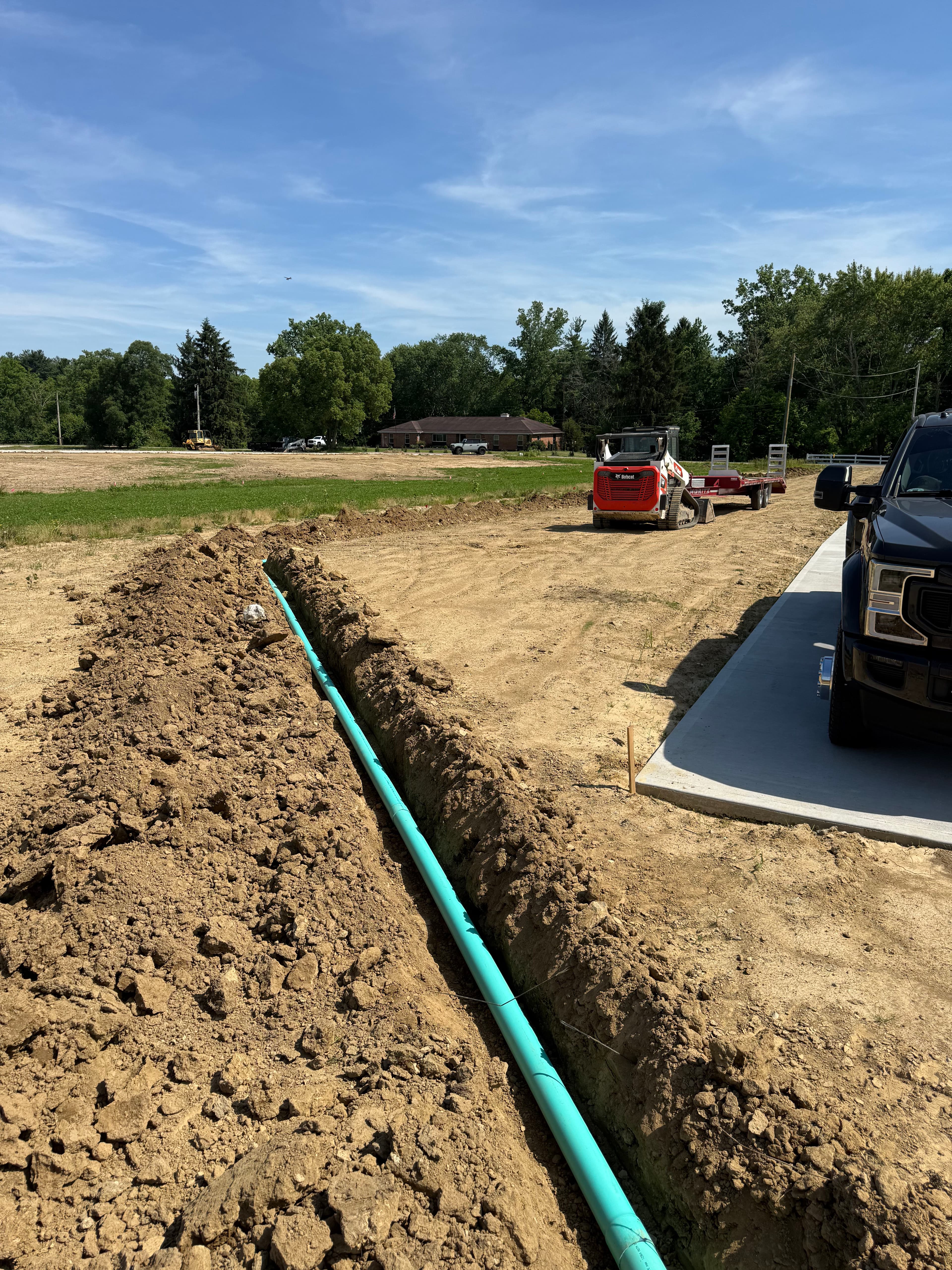 Project Drainage Installation in Waynesville and Yard Work in Lebanon image